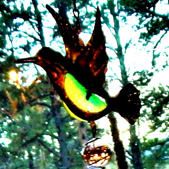 "Wings" New Life Up~Cycled Sun Catchers - Picture 5 of 8